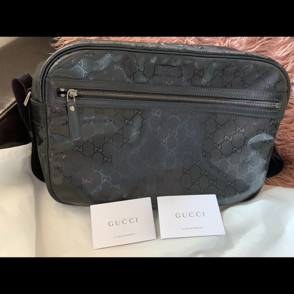 Authentic Gucci Satchel Black Bag - Picture 2 of 3